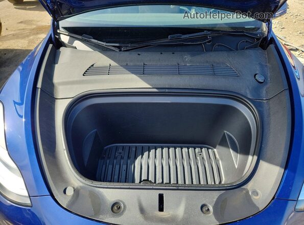 7SAYGDEE5PA106305 2023 TESLA MODEL Blue Vista interior trasera