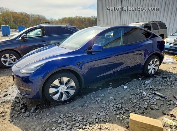 7SAYGDEE5PA106305 2023 TESLA MODEL Blue Vista tres cuartos delantera izquierda