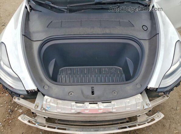 7SAYGDEE5PA151406 2023 TESLA MODEL White Engine compartment view