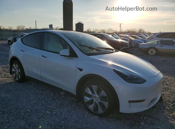 7SAYGDEE5PF661242 2023 TESLA MODEL White Przód prawy