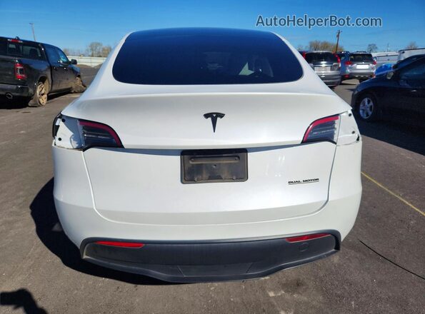 7SAYGDEE5RF002287 2024 TESLA MODEL Белый Вид сзади