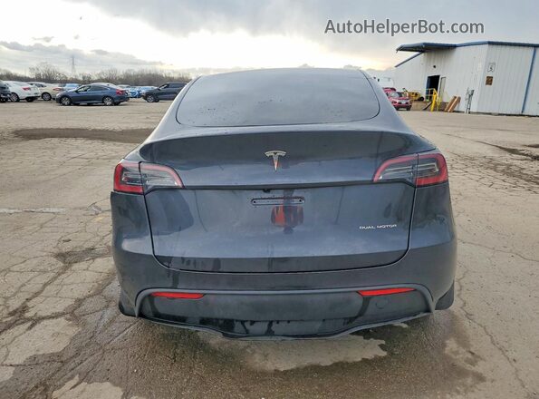 7SAYGDEE5SF256460 2025 TESLA MODEL Charcoal Rear view