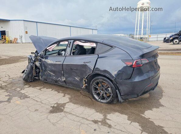 7SAYGDEE5SF256460 2025 TESLA MODEL Charcoal Rear left