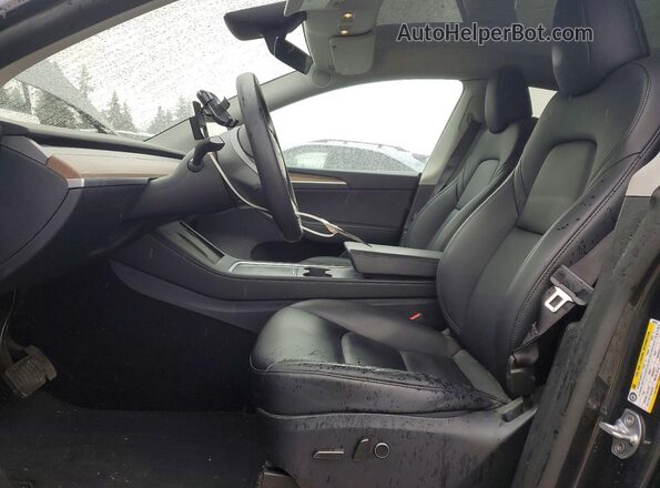 7SAYGDEE5SF302031 2025 TESLA MODEL Черный Вид салона спереди