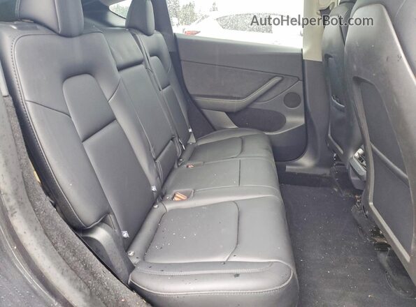7SAYGDEE5SF302031 2025 TESLA MODEL Черный Вид задней части салона