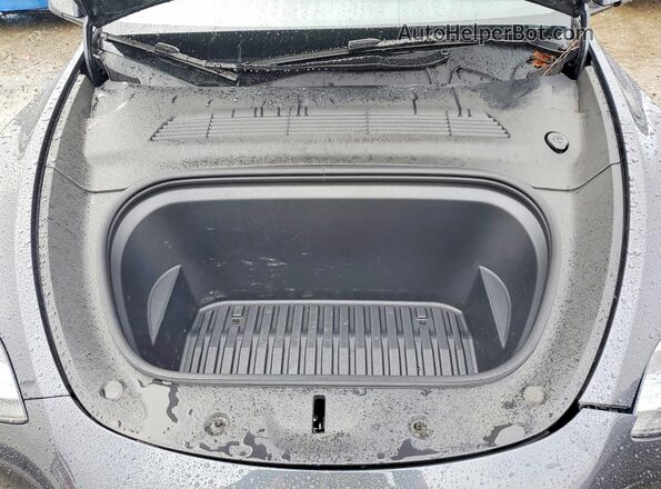 7SAYGDEE5SF302031 2025 TESLA MODEL Черный Вид подкапотного пространства