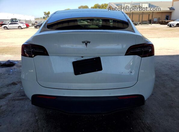7SAYGDEE6NF368611 2022 TESLA MODEL White Vista trasera