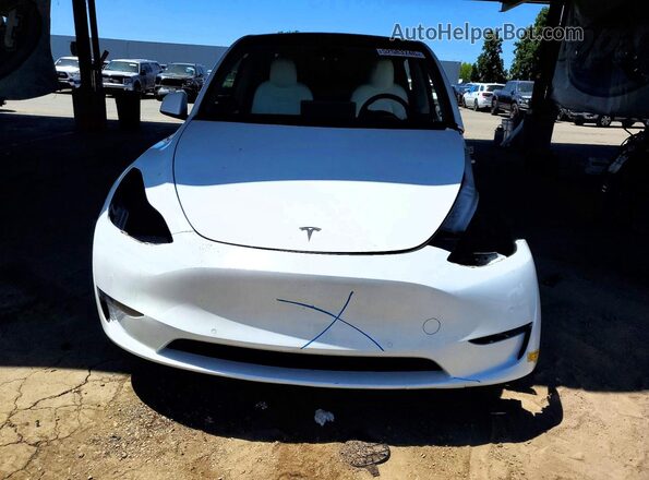 7SAYGDEE6NF368611 2022 TESLA MODEL White Vista frontal