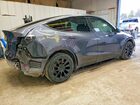 2022 Tesla Model Y Gray vin: 7SAYGDEE6NF445283