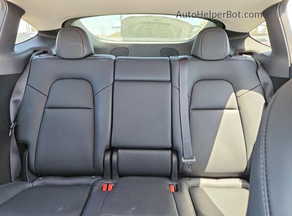 7SAYGDEE6PA151219 2023 TESLA MODEL Gray Rear seats view