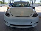 2023 Tesla Model Y White vin: 7SAYGDEE6PF636317
