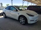 2023 Tesla Model Y White vin: 7SAYGDEE6PF636317
