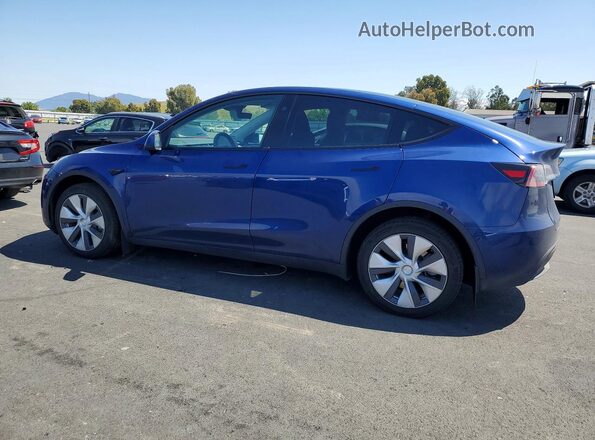 7SAYGDEE6PF836484 2023 TESLA MODEL Blue Rear left