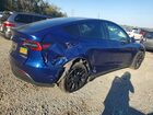2023 Tesla Model Y Синий vin: 7SAYGDEE6PF872238