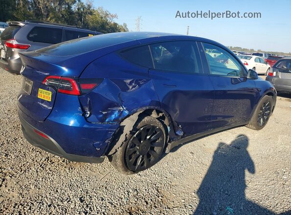 7SAYGDEE6PF872238 2023 TESLA MODEL Синий Задняя правая четверть