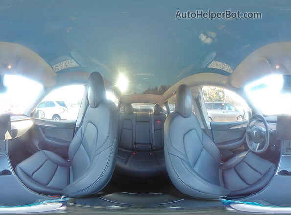 7SAYGDEE6PF872238 2023 TESLA MODEL Синий Вид наклейки с VIN-кодом
