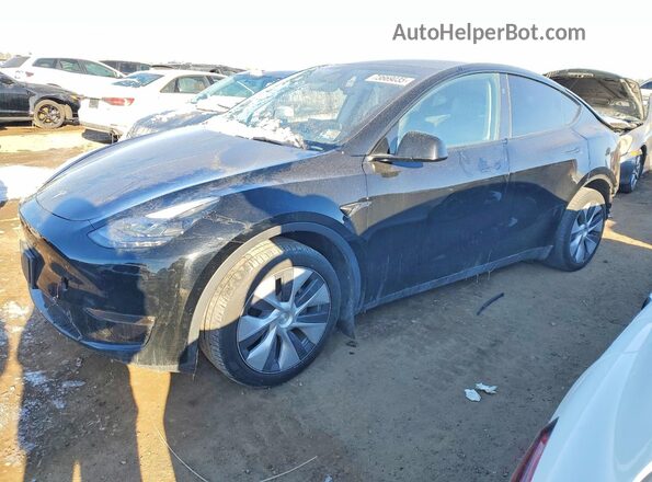 7SAYGDEE6RA220042 2024 TESLA MODEL Черный Передняя левая четверть