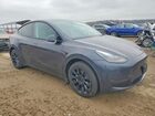 2024 Tesla Model Y Синий vin: 7SAYGDEE6RA221109