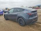 2024 Tesla Model Y Синий vin: 7SAYGDEE6RA221109
