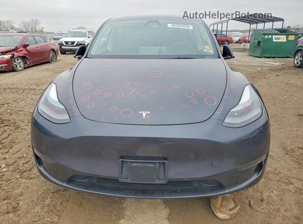 7SAYGDEE6RA221109 2024 TESLA MODEL Синий Вид спереди