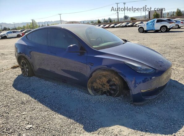 7SAYGDEE6RF005151 2024 TESLA MODEL Blue Front right