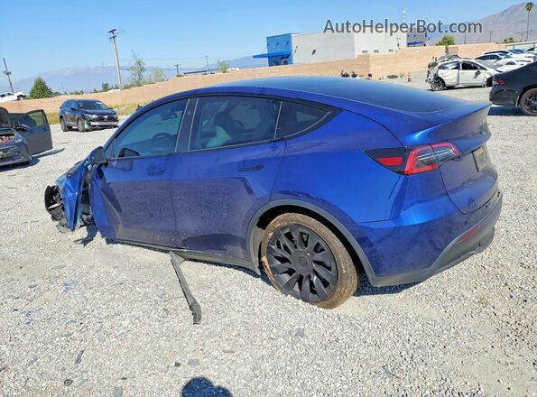 7SAYGDEE6RF005151 2024 TESLA MODEL Blue Rear left