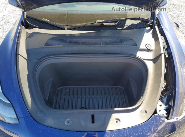 7SAYGDEE6RF005151 2024 TESLA MODEL Blue Rear interior view