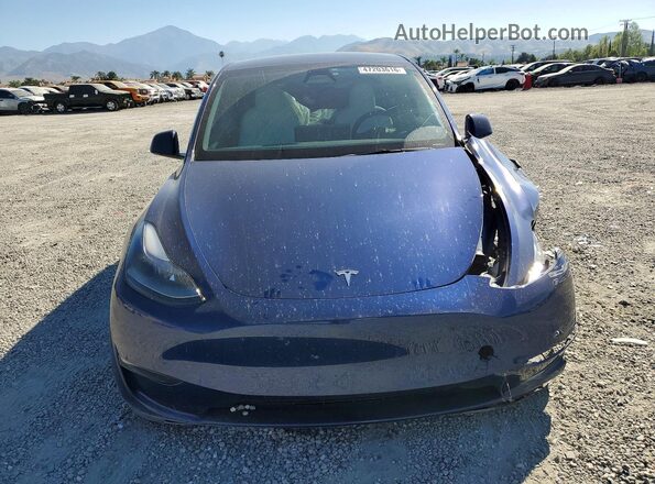 7SAYGDEE6RF005151 2024 TESLA MODEL Blue Front view