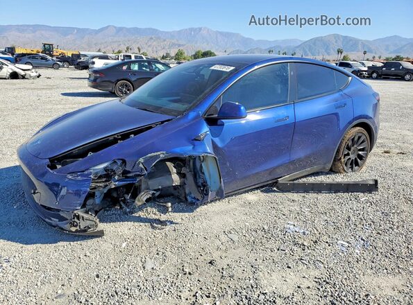 7SAYGDEE6RF005151 2024 TESLA MODEL Blue Front left