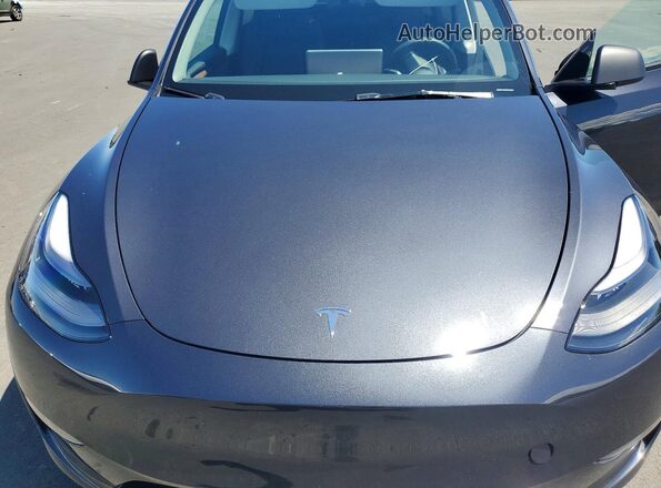 7SAYGDEE6RF041566 2024 TESLA MODEL Gray Engine compartment view