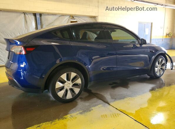 7SAYGDEE6RF988123 2024 TESLA MODEL Синий Задняя правая четверть
