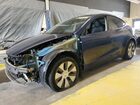 2024 Tesla Model Y Синий vin: 7SAYGDEE6RF988123 Damage: Left Head Lamp, Missing, Replacement Required