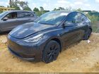 2025 Tesla Model Y Long Range Dual Motor All-wheel Drive Black vin: 7SAYGDEE6SA350361