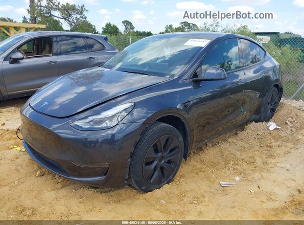 7SAYGDEE6SA350361 2025 TESLA MODEL Y Black Передня ліва чверть