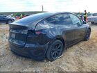 2025 Tesla Model Y Long Range Dual Motor All-wheel Drive Black vin: 7SAYGDEE6SA350361