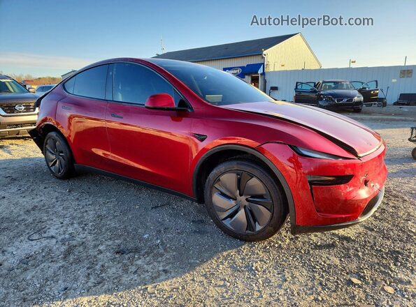 7SAYGDEE6TF323262 2026 TESLA MODEL Red Front right