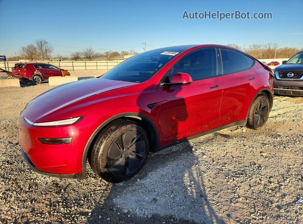 7SAYGDEE6TF323262 2026 TESLA MODEL Red Front left