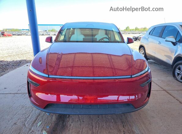 7SAYGDEE6TF328848 2026 TESLA MODEL Red Vista frontal