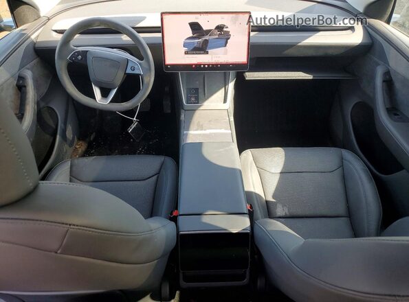 7SAYGDEE6TF333919 2026 TESLA MODEL Charcoal Widok deski rozdzielczej