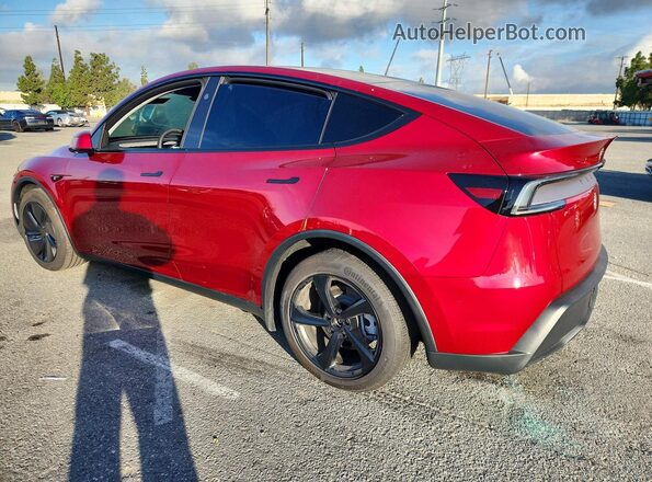 7SAYGDEE6TF562598 2026 TESLA MODEL Red Задня ліва чверть