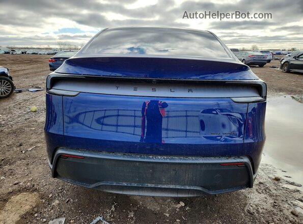 7SAYGDEE6TF603229 2026 TESLA MODEL Blue Вид ззаду