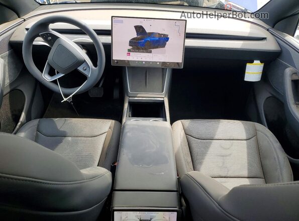 7SAYGDEE6TF603229 2026 TESLA MODEL Blue Вид панелі приладів