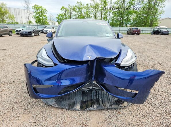 7SAYGDEE7NA010186 2022 TESLA MODEL Blue Դիմացի տեսք