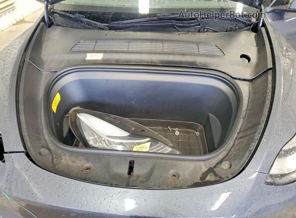 7SAYGDEE7NA014464 2022 TESLA MODEL Серый Вид задней части салона