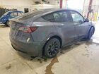 2022 Tesla Model Y Серый vin: 7SAYGDEE7NA014464
