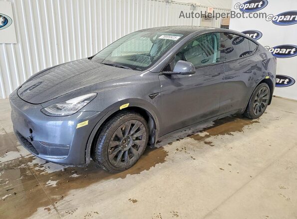 7SAYGDEE7NA014464 2022 TESLA MODEL Серый Передняя левая четверть