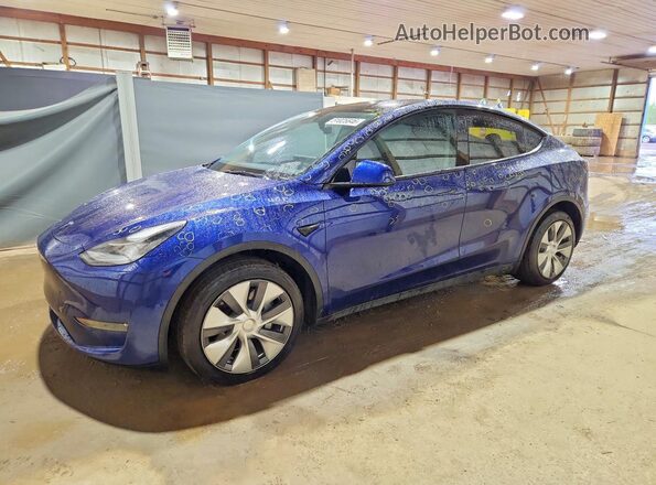 7SAYGDEE7NA016621 2022 TESLA MODEL Синий Передняя левая четверть
