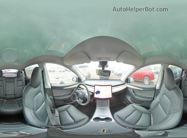 7SAYGDEE7NA016621 2022 TESLA MODEL Синий Вид наклейки с VIN-кодом