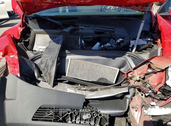 7SAYGDEE7NA019602 2022 TESLA MODEL Red Вид підкапотного простору