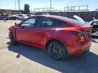2022 Tesla Model Y Red vin: 7SAYGDEE7NA019602